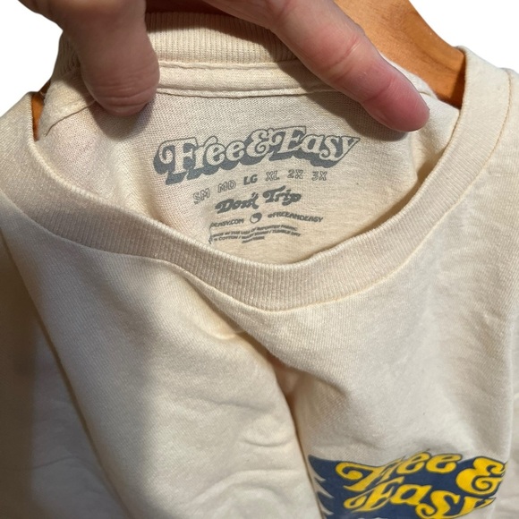 Free & Easy DROP SHADOW SS TEE - Picture 4 of 4